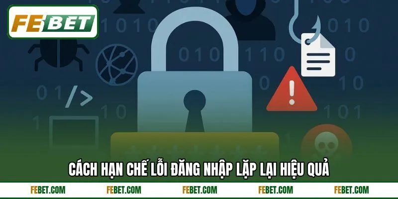 Cách hạn chế lỗi đăng nhập lặp lại hiệu quả