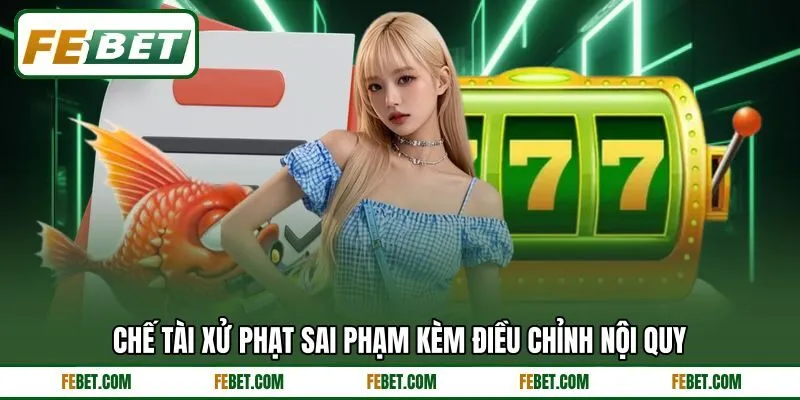 Chế tài xử phạt sai phạm kèm điều chỉnh nội quy