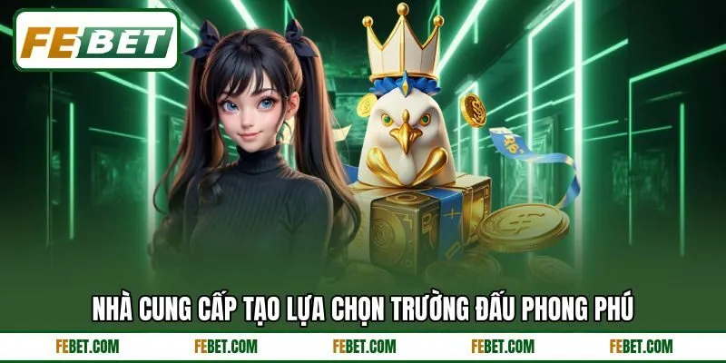 Nhà cung cấp tạo lựa chọn trường đấu phong phú