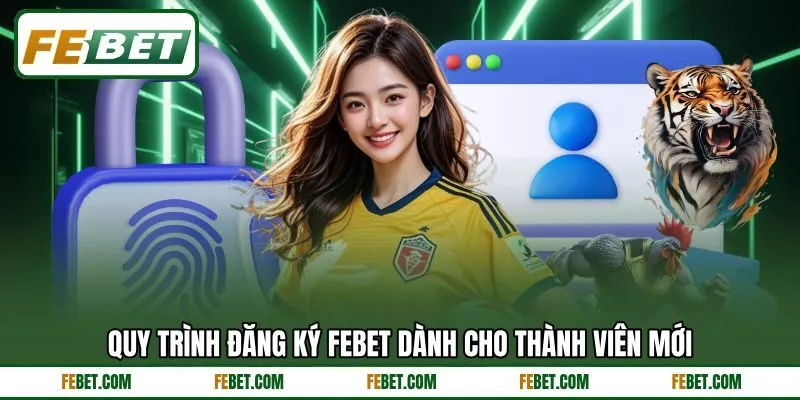 Quy trình đăng ký FEBET dành cho thành viên mới