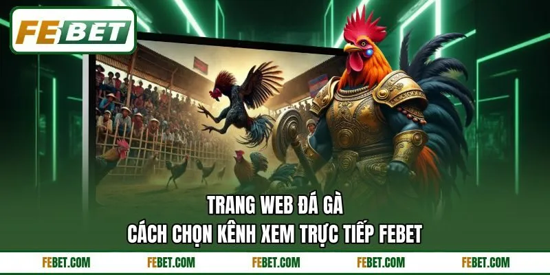 Trang Web Đá Gà - Cách Chọn Kênh Xem Trực Tiếp FEBET