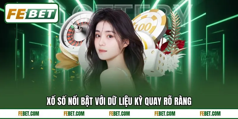 Xổ số nổi bật với dữ liệu kỳ quay rõ ràng
